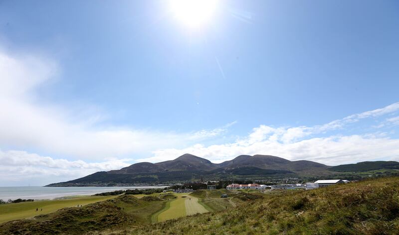 Royal County Down: keeping the ball on the short grass will be imperative for those hoping for Irish Open glory. Photograph: Matt Makey/Presseye/Inpho