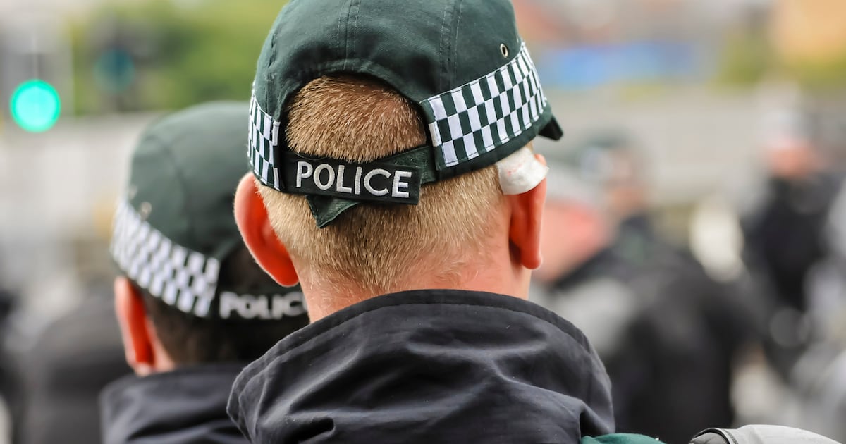 Three men arrested and police officer injured after ‘disgraceful’ disorder in west Belfast