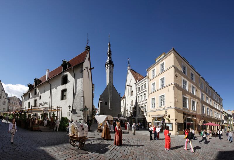 Tallinn Old Town, Estonia