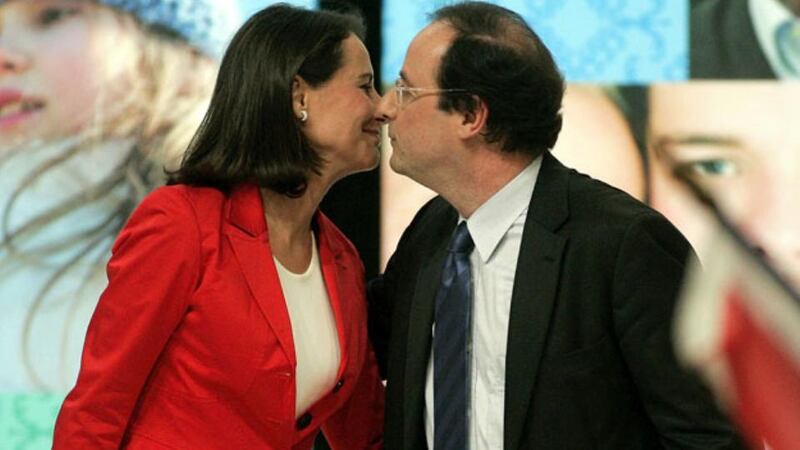 Philosophers’ Mail: “Francois Hollande – the difficulties of staying with one life partner.” Photograph: AP/Michel Euler