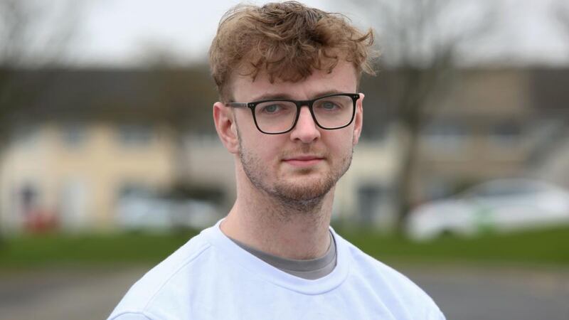 Luke Corcoran in Galway city. Photograph: Joe O’Shaughnessy
