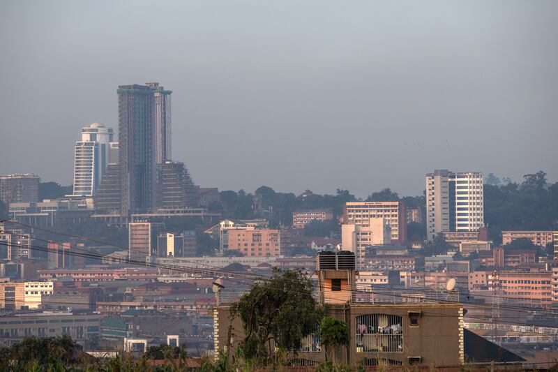 Kampala, capital of Uganda. In a 2022 poll 97 per cent of Ugandans surveyed said they favoured laws that criminalised homosexuality, with 94 per cent saying they would report a gay family member or friend to the police. Photograph: Stuart Tibaweswa/The New York Times
                      
