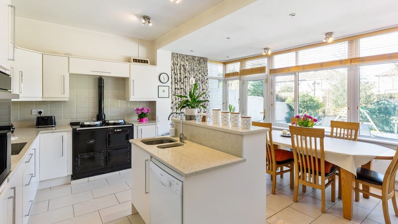 The kitchen.