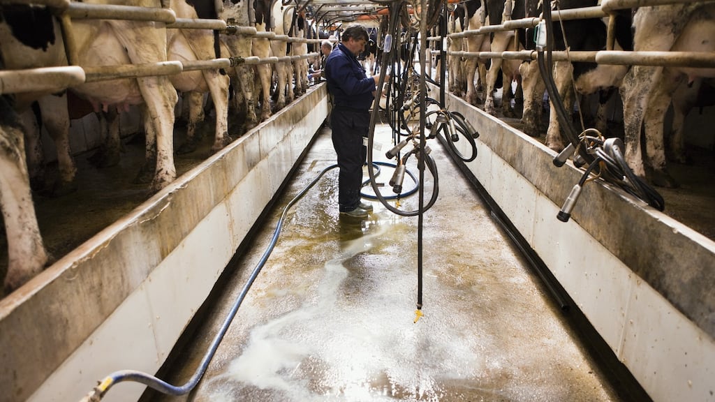 Milk supply: The European Commission stressed that the measure did not signal a return to EU milk quotas which were abolished last year. Photograph: Getty