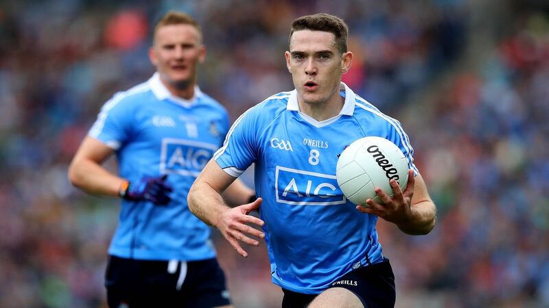 Raheny’s Brian Fenton: still unbeaten in the championship for Dublin. Photograph: Ryan Byrne/Inpho