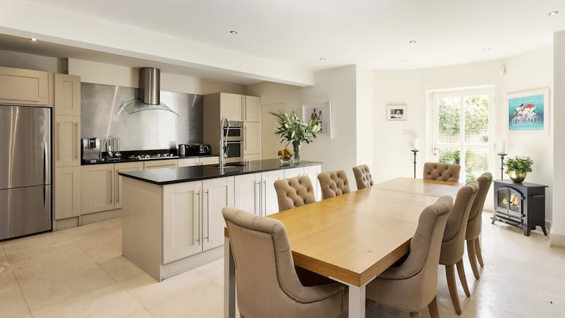 The kitchen.