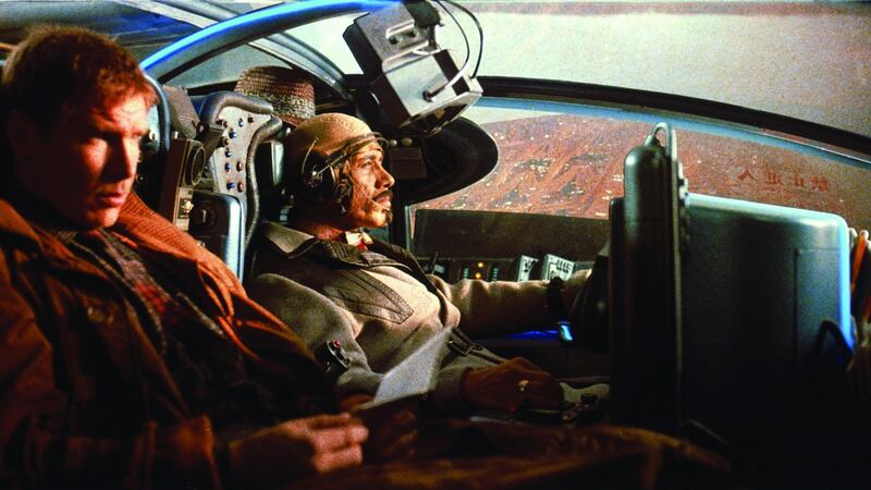 Blade Runner: Harrison Ford and Edward James Olmos in the 1982 film