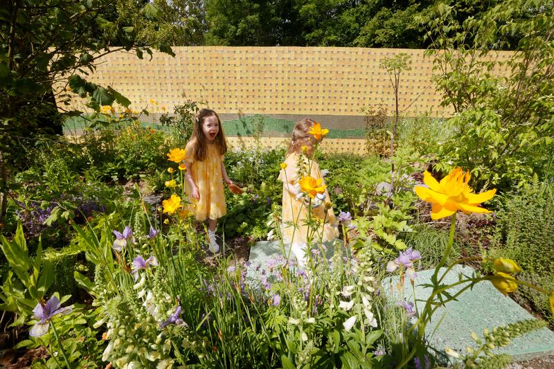 Robyn and Martha Lyons at Bloom 2025 in Dublin's Phoenix Park. Photograph: Alan Betson

