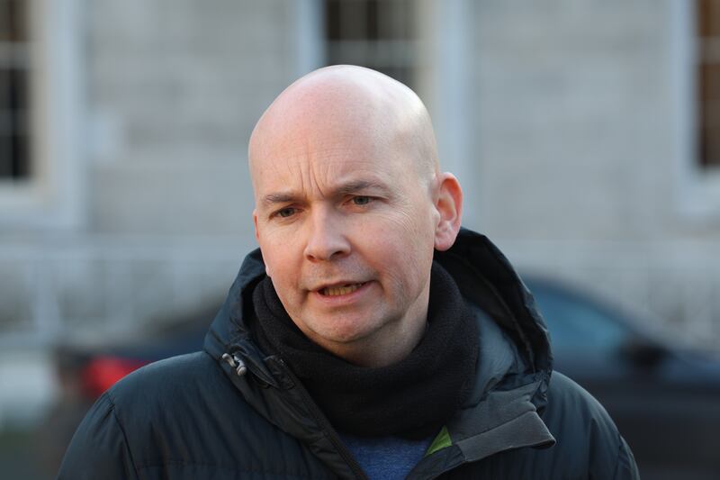 People Before Profit's Paul Murphy. Photograph: Stephen Collins/Collins Photos
