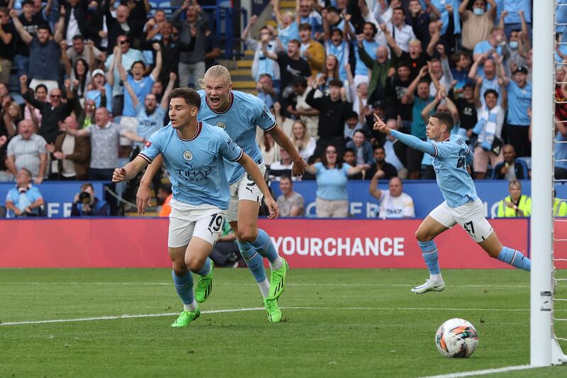 Julian Alvarez: The 22-year-old Manchester City striker, signed from River Plate, is seen as one of the best talents to come out of South America in recent years. Photograph: Nigel Roddis/AFP/Getty Images
