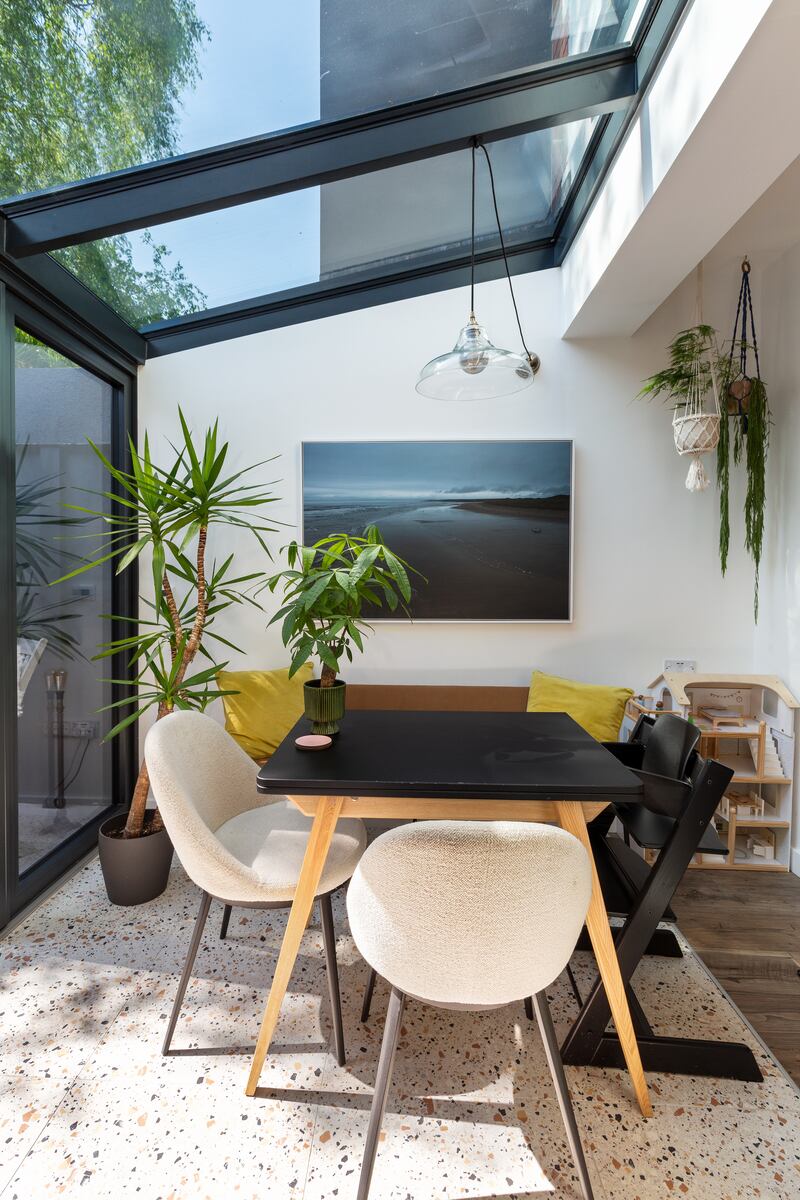 New glass extension