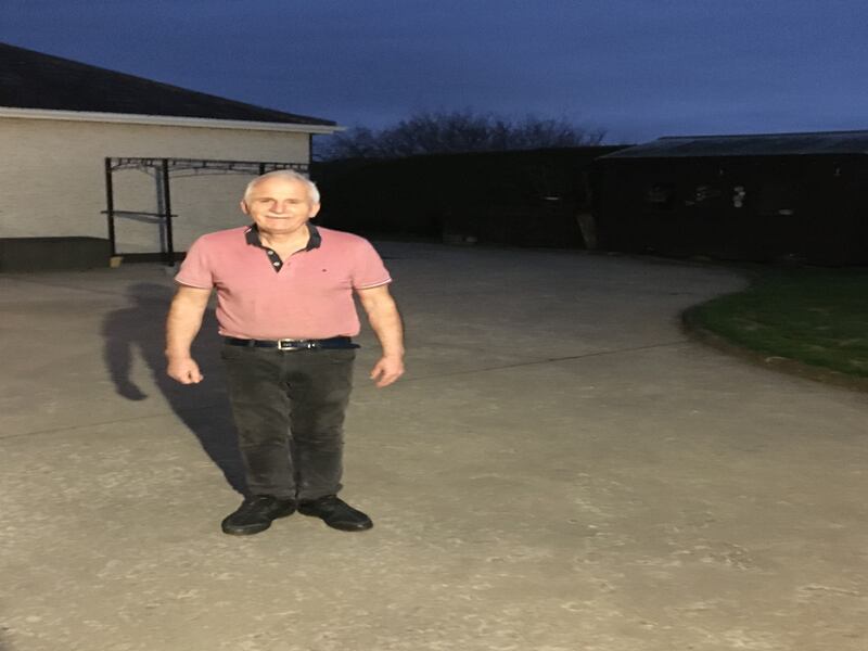 Annyalla resident Gerry Crowley: "It is very hard on the family." Photograph: Stephen Farrell