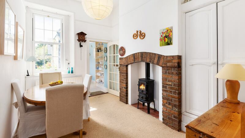 4 Ormond Road, Rathmines, Dublin 6: dining room   with woodburner