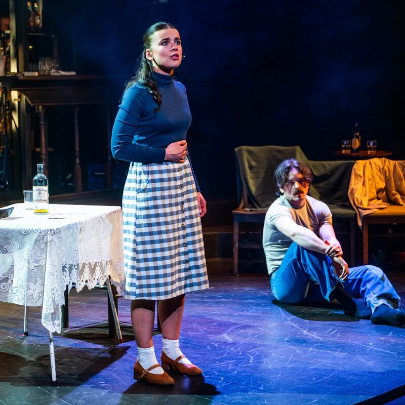 The House Must Win: Tabitha Smyth and Ferdia Walsh-Peelo in Mick Flannery’s musical drama. Photograph: Ruth Medjber