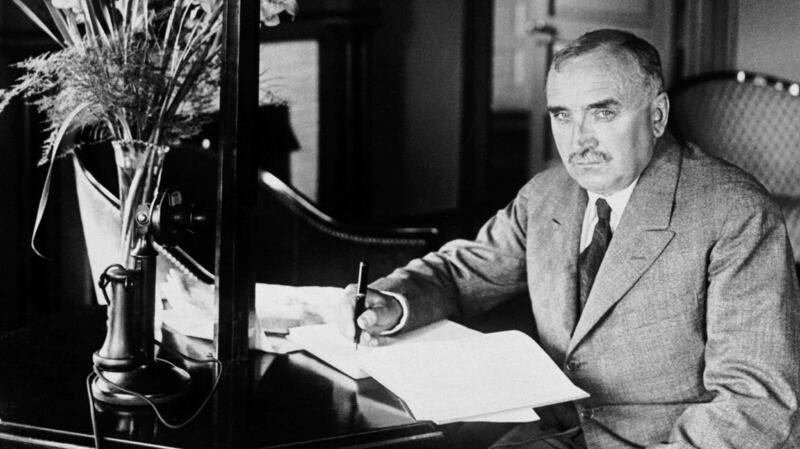 Writer and diplomat Paul Claudel at the French embassy  in Washington DC., USA, where he was  ambassador  from 1927 to 1933. Photograph: Keystone-France/Gamma-Keystone via Getty Images