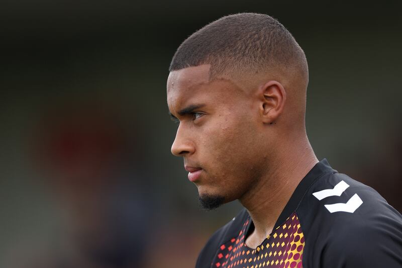 Gavin Bazunu: in line to make his Premier League debut for Southampton at Tottenham. Photograph: Richard Heathcote/Getty
