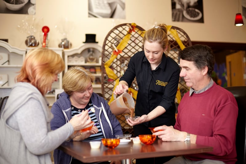 The Chocolate Garden of Ireland chocolate factory, in Tullow. Photograph: Joe Keogh