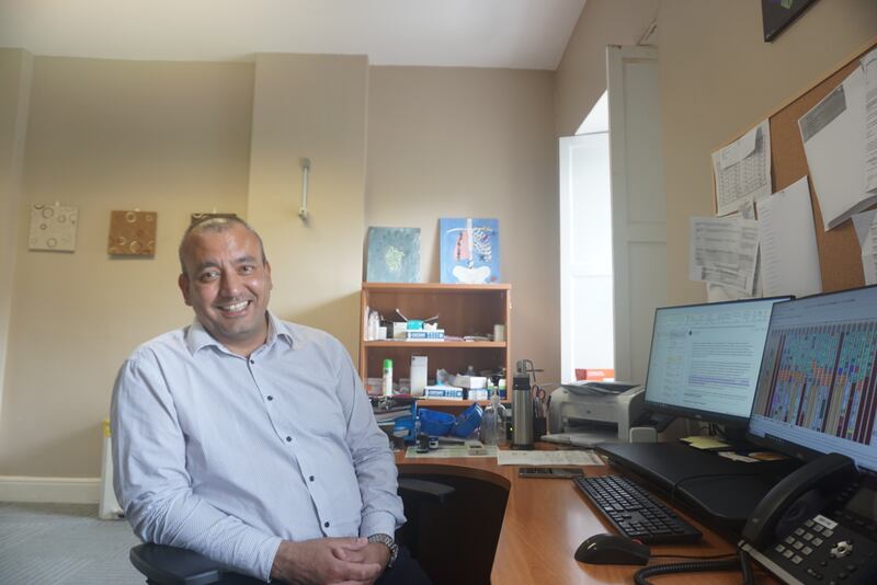 Dr Yasin Rhemtula at the Bellview Clinic in Co Westmeath.