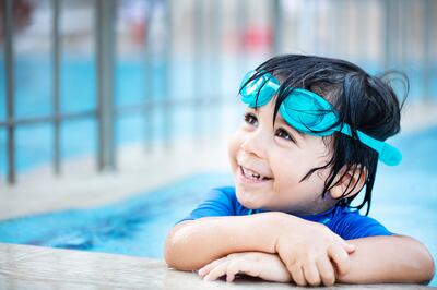 Unless your pool has communal changing facilities, it’s likely that children will be expected to use gendered changing rooms that their parents may not be able to use