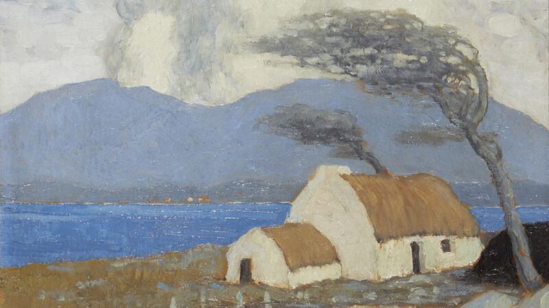 Paul Henry, Achill Cottage, Lough Corrib sold for €116,000 at deVere’s.
