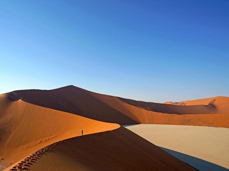 The Iconic Red Sand Dunes of Sossusvlei, Namibia