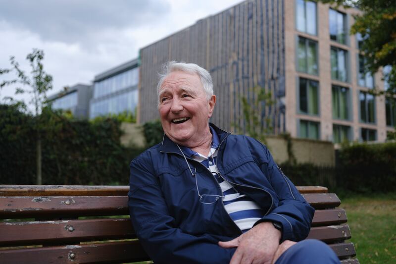 Mike Murphy in Ballsbridge, Dublin 4, where he lives with his wife. Photograph: Dan Dennison