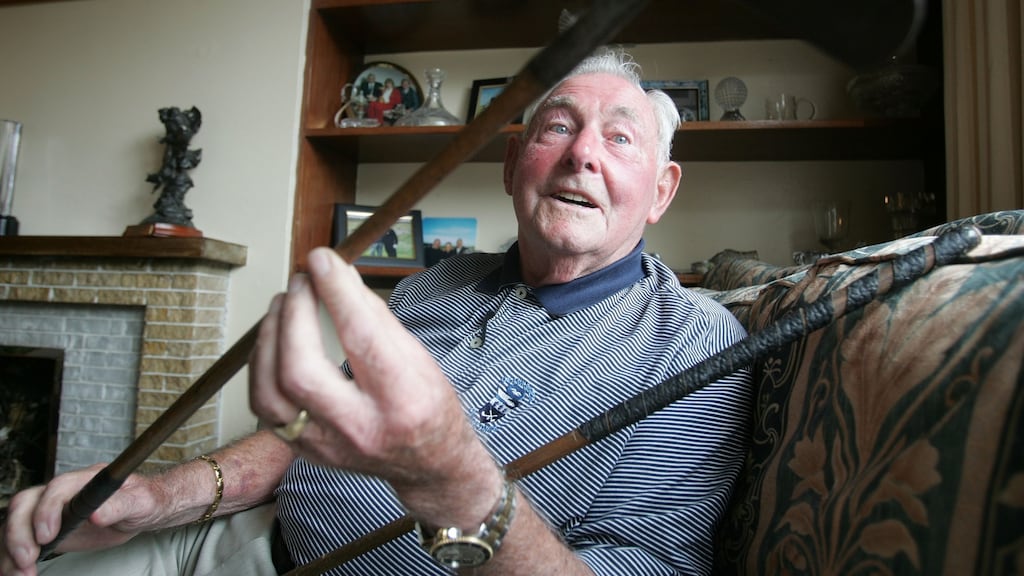Christy O Connor Snr: December 21st, 1924-May 14th, 2016. Photograph: Alan Betson