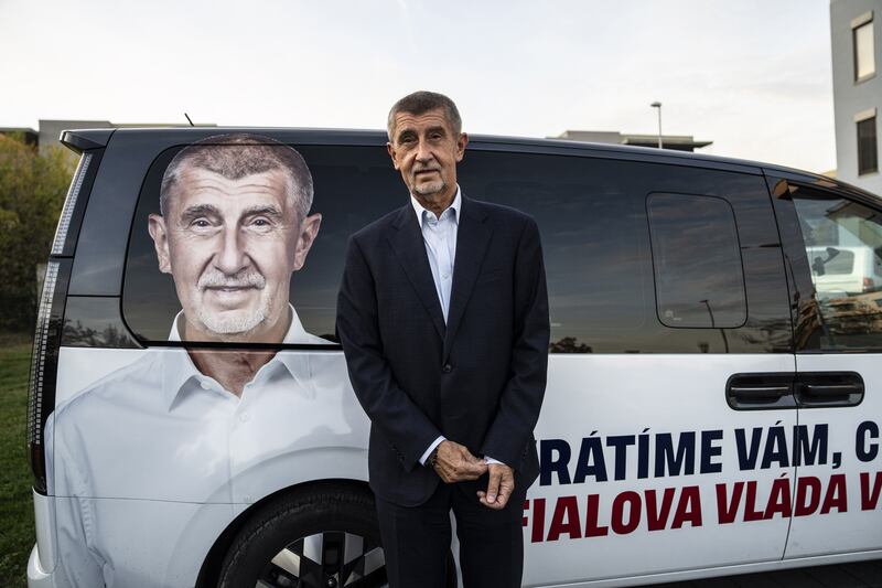 Andrej Babiš. Photograph: Milan Jaros/Bloomberg/Getty Images