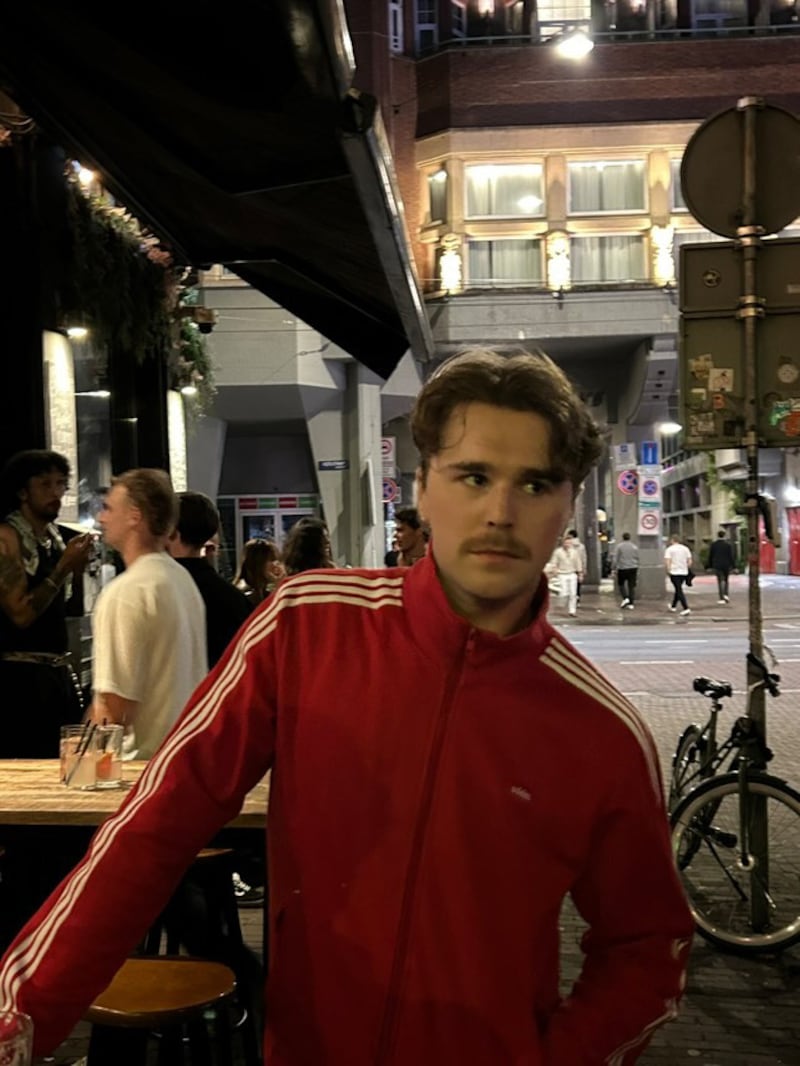 Max Deane out and about in Amsterdam.