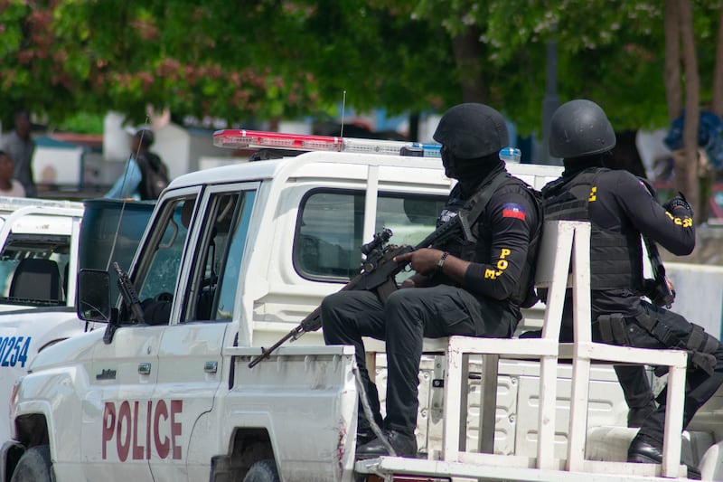 Haiti’s police force has about 9,000 officers on duty on any given day for a population of 11 million. Photograph: Clarens Siffroy/AFP via Getty Images