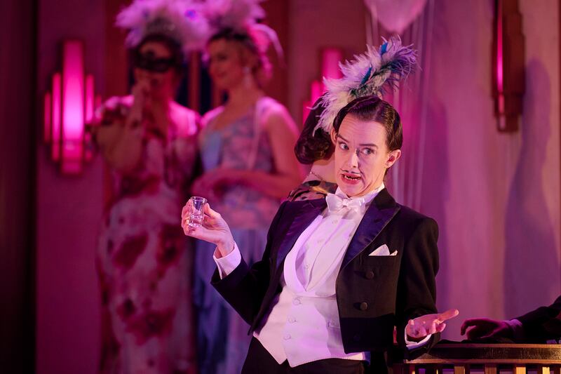 Fledermaus: Sharon Carty as Orlofsky. Photograph: Ros Kavanagh