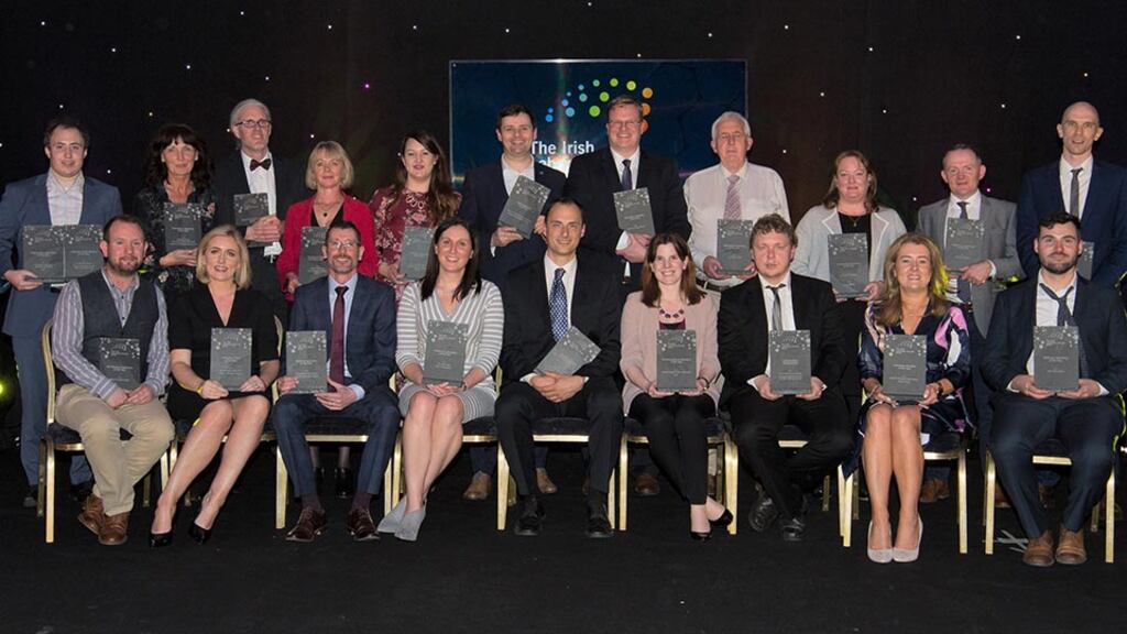 Winners at the Irish Lab Awards 2018.