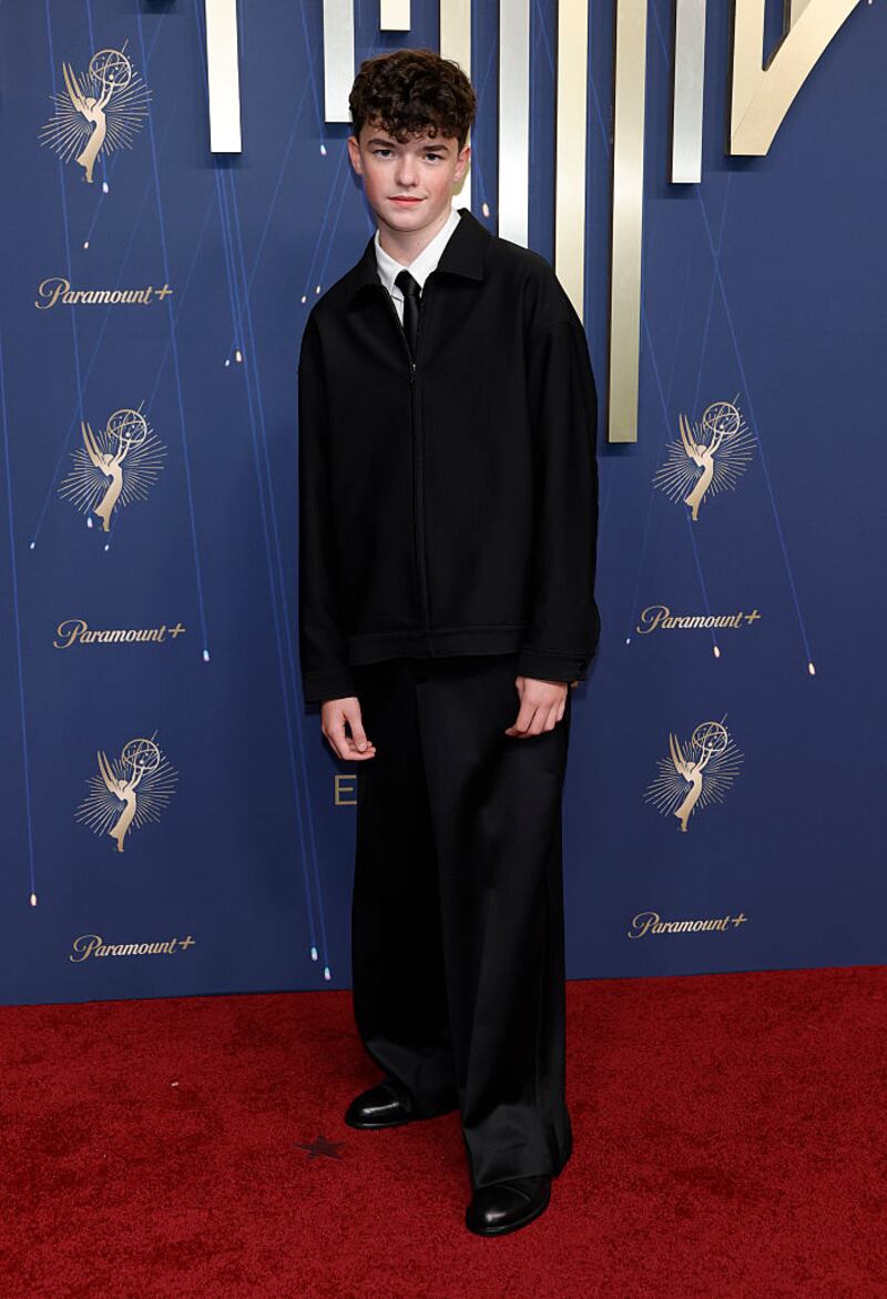 Emmy Awards: Owen Cooper. Photograph: Frazer Harrison/Getty Images