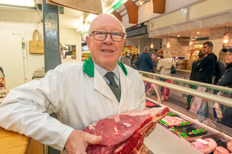 Paul Murphy at Coughlan Meats in Cork’s English Market. Photograph: Michael Mac Sweeney/Provision