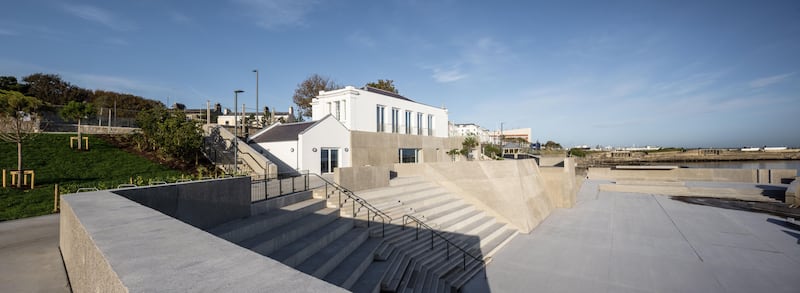 The redeveloped Dun Laoghaire Baths. Photograph: Ste Murray