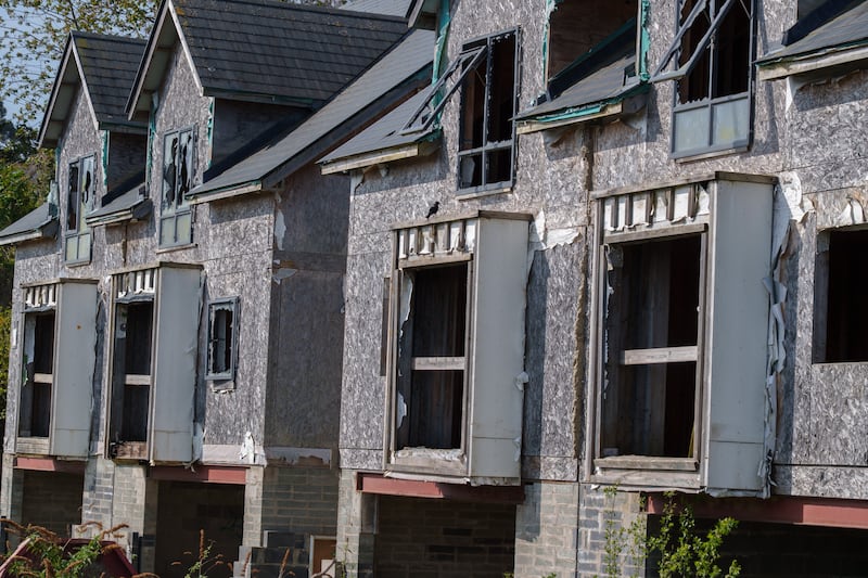 The site, in the village of Ashford, Co Wicklow, has changed hands among different developers. Photograph: Barry Cronin