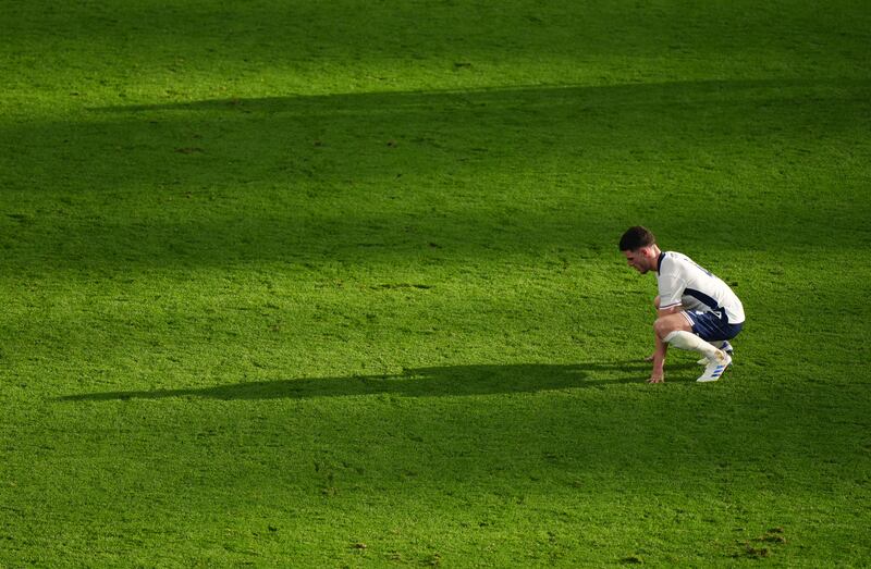England's Declan Rice played like a man who had heard James McClean's criticism of him. Photograph: Bradley Collyer/PA Wire