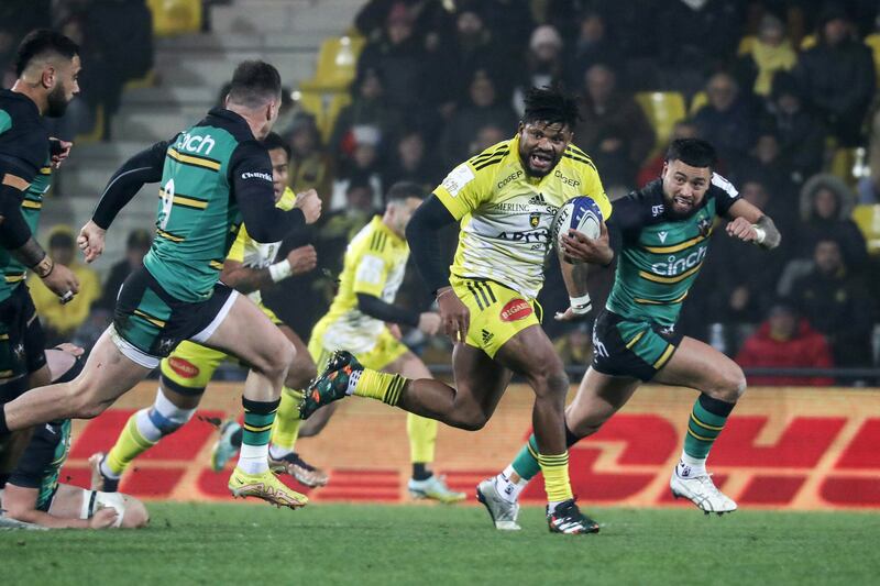 La Rochelle hammered Northampton with both sides playing Irish provinces next week. Photograph: Manuel Blondeau/Inpho