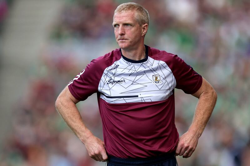 Galway manager Henry Shefflin is in his third season leading the Tribesmen. Photograph: Laszlo Geczo/Inpho