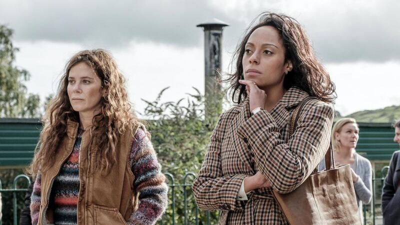 Anna Friel and Rosalind Eleazar in Deep Water