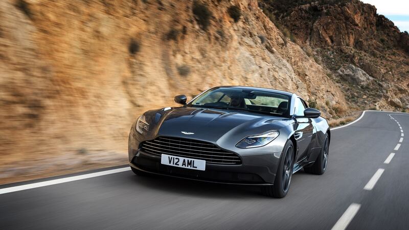 Aston Martin DB11: its  big V12 engine is now twin-turbocharged and develops a whopping 600hp