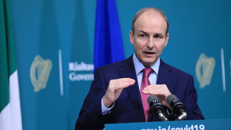 Taoiseach Micheál Martin. Photograph: Julien Behal/Pool/AFP via Getty