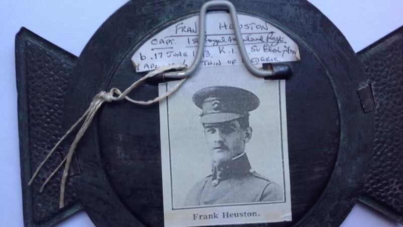 Fred’s twin brother, Francis Robert Heuston (known as Frank), had enlisted from Canada and was with the 14th (Montreal) Battalion on the Western Front. In April 1916 at Arras, a sniper shot him in the head and killed him