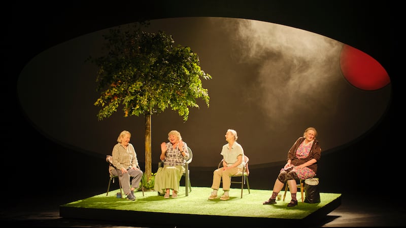 Escaped Alone: Ruth McCabe, Sorcha Cusack, Deirdre Monaghan and Anna Healy. Photograph: Ros Kavanagh