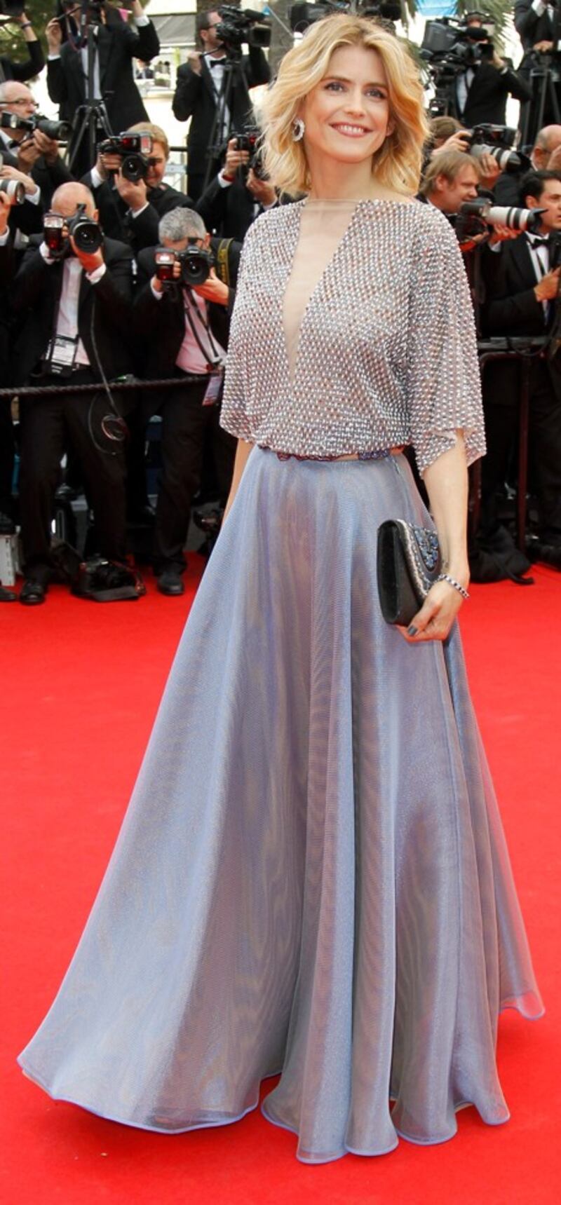French actress Alice Taglioni at Cannes Film Festival. Photograph: EPA/Sebastien Nogier
