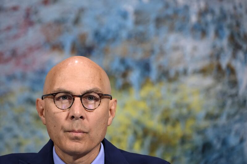 'There must be justice ‌for the terrible harm ​done,' UN high commissioner for human rights Volker Turk said on Friday. Photograph: Fabrice Coffrini/AFP via Getty Images      