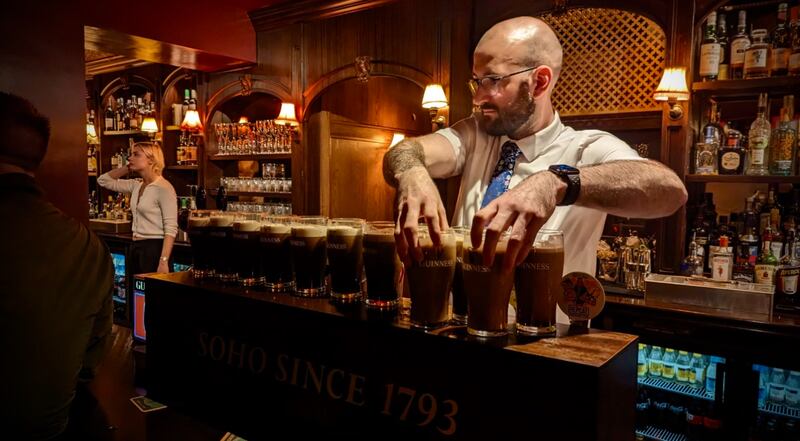 Ross Culligan, bar manager at The Devonshire in Soho.