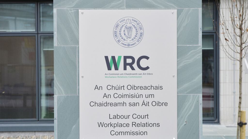 Workplace Relations Commission: found the nursing home instigated the disciplinary procedure to dismiss the nurse in advance of her reaching 12 months of service, as a result of her protected disclosure to Hiqa. Photograph: Alan Betson