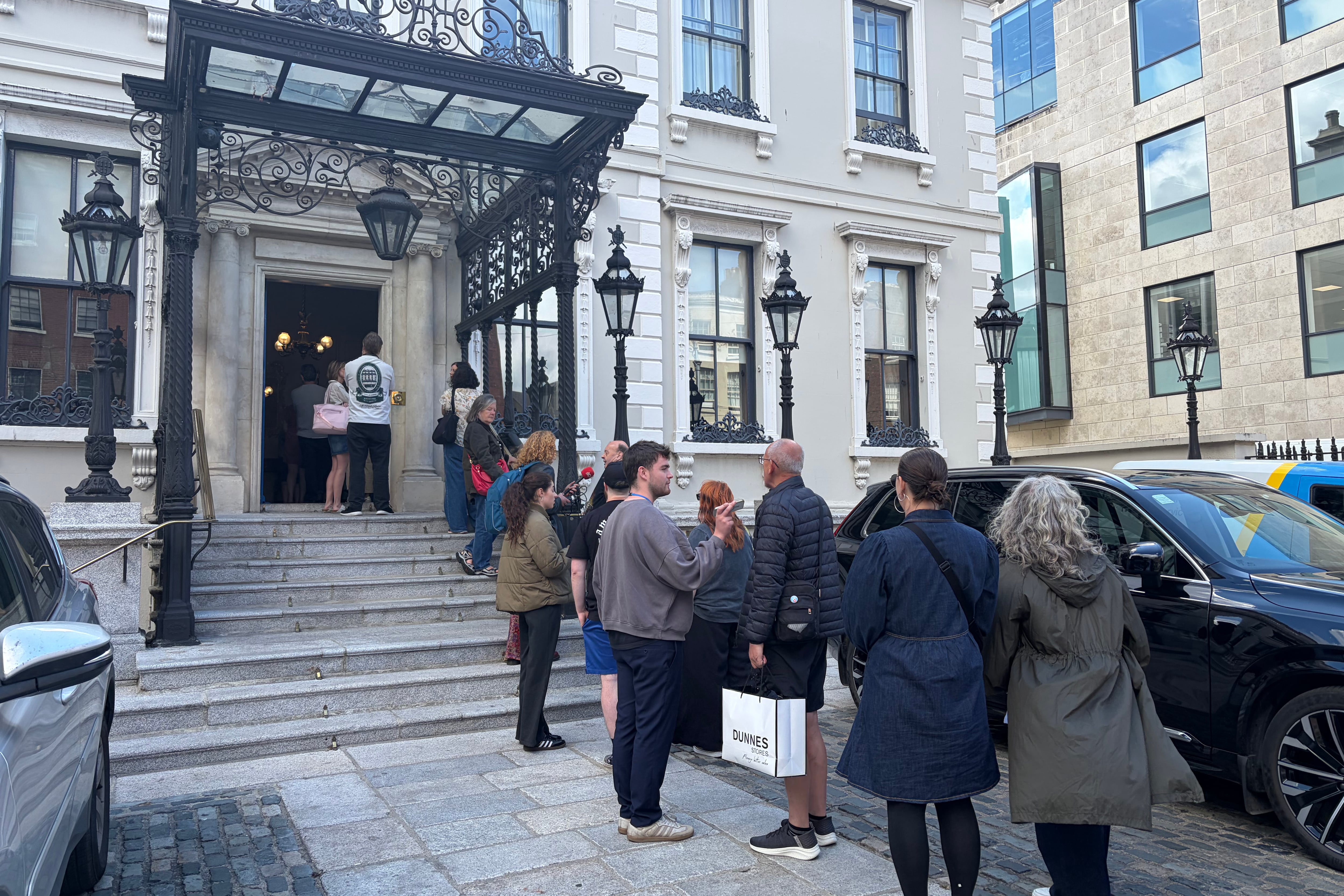 ‘Dark day over Dublin’: Members of the public sign book of condolences for Glen Hansard