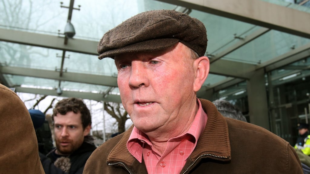 Thomas “Slab” Murphy, who is appealing against his conviction for tax evasion. Senior counsel John Kearney said all the tax due was paid by members of the 67-year-old’s family. Photograph: Brian Lawless/PA Wire